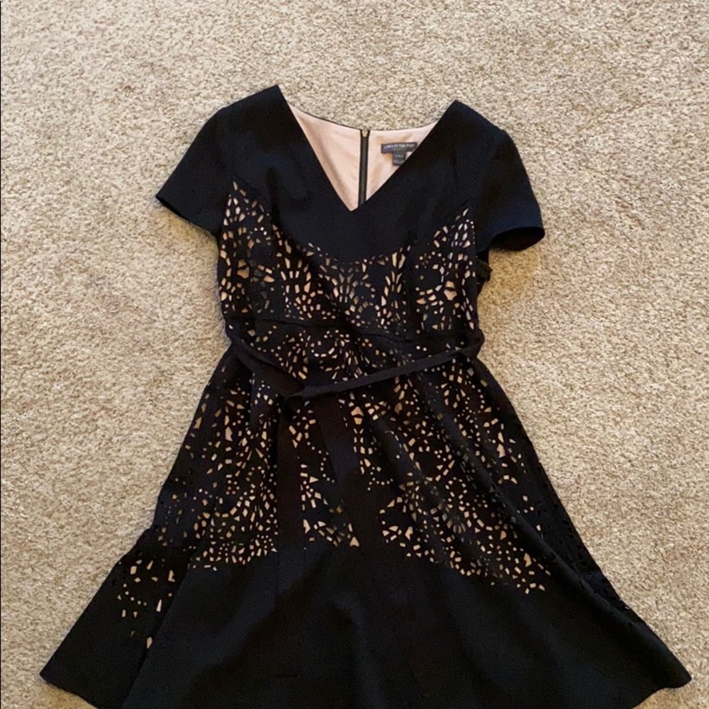 Maternity Midi A line Dress / large / Pea in a Pod